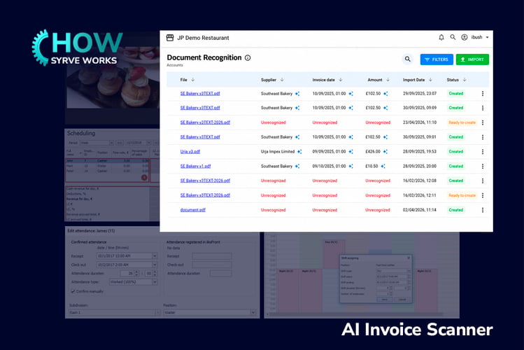 How Syrve Works 13 - AI Invoice Scanner