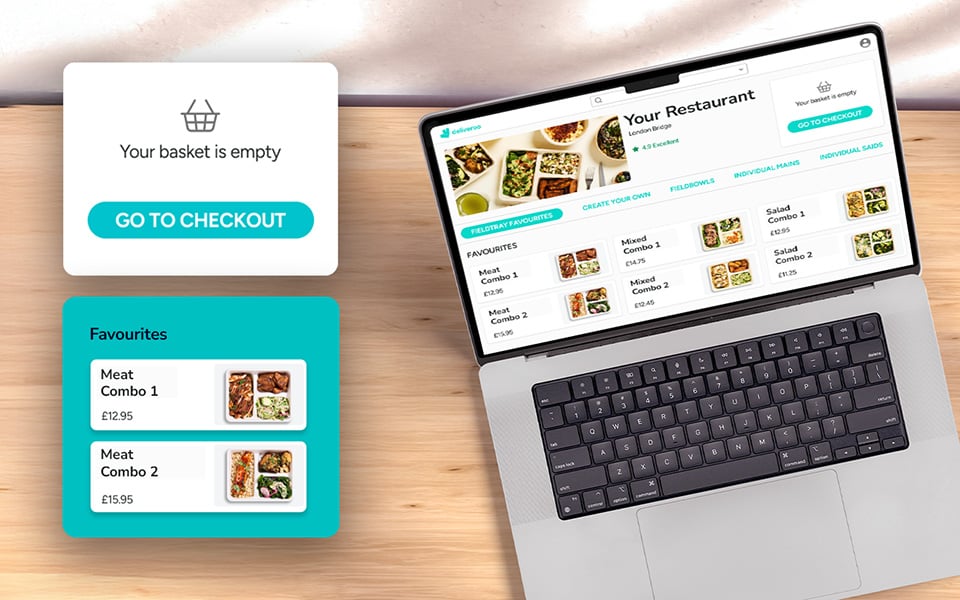 Restaurant integrating delivery aggregators like Uber Eats and Deliveroo for order management