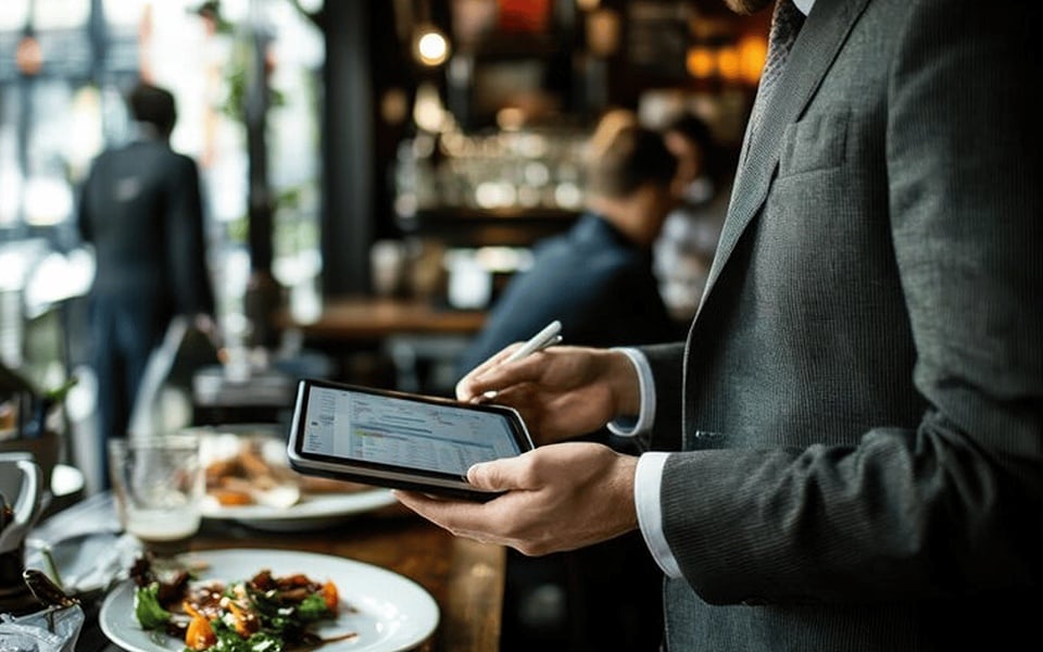 Restaurant staff following standardised workflows and processes in daily operations