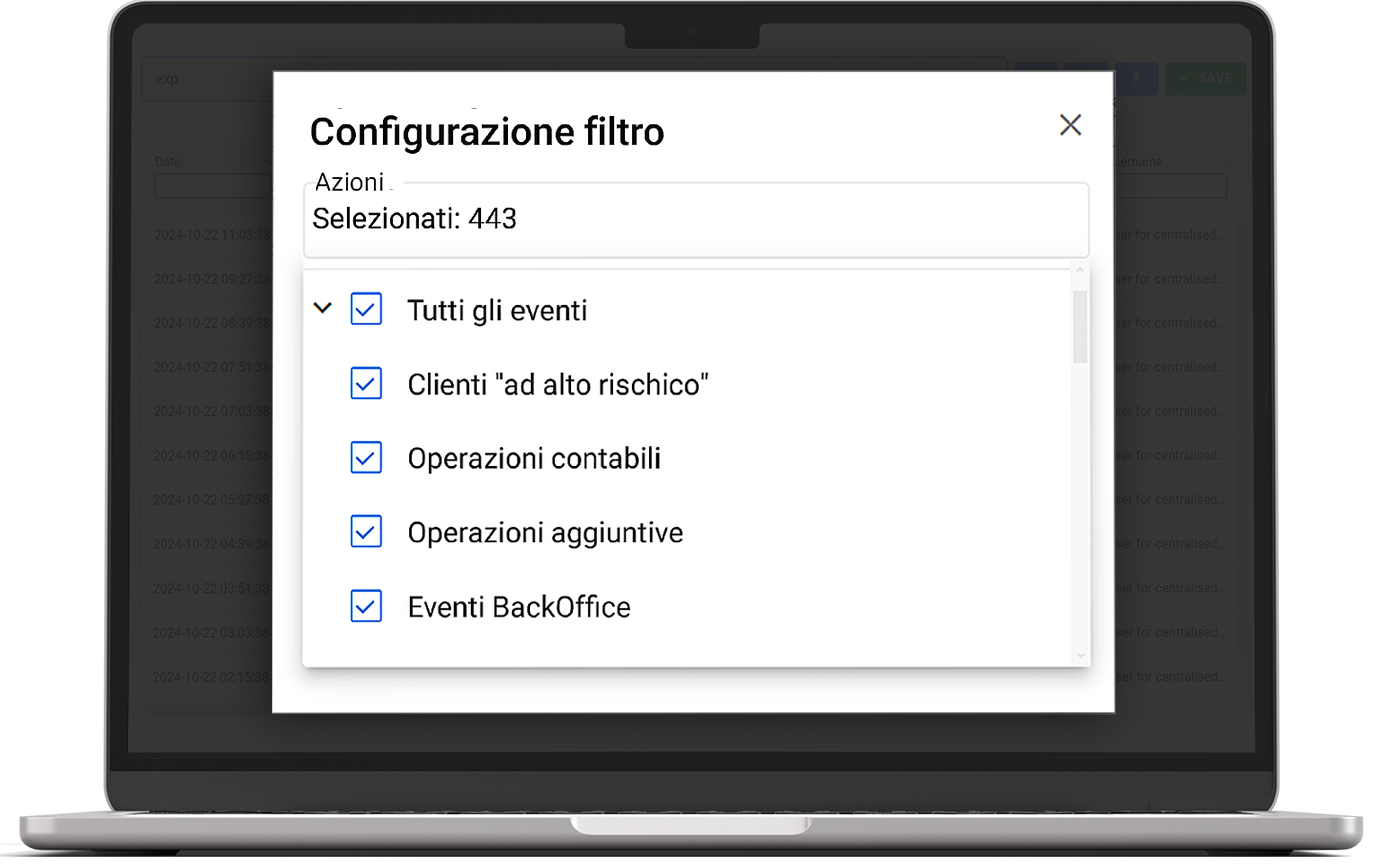 Real time events log_IT