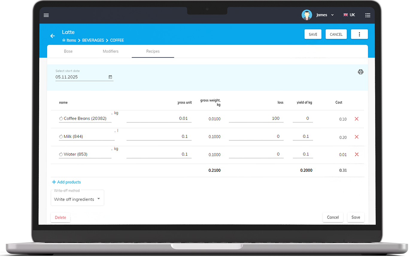 Simple recipe management_new