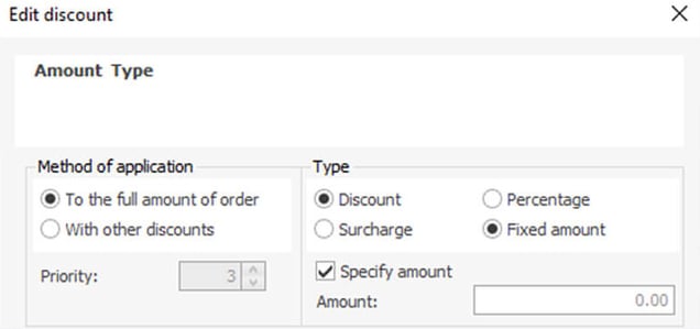 discount