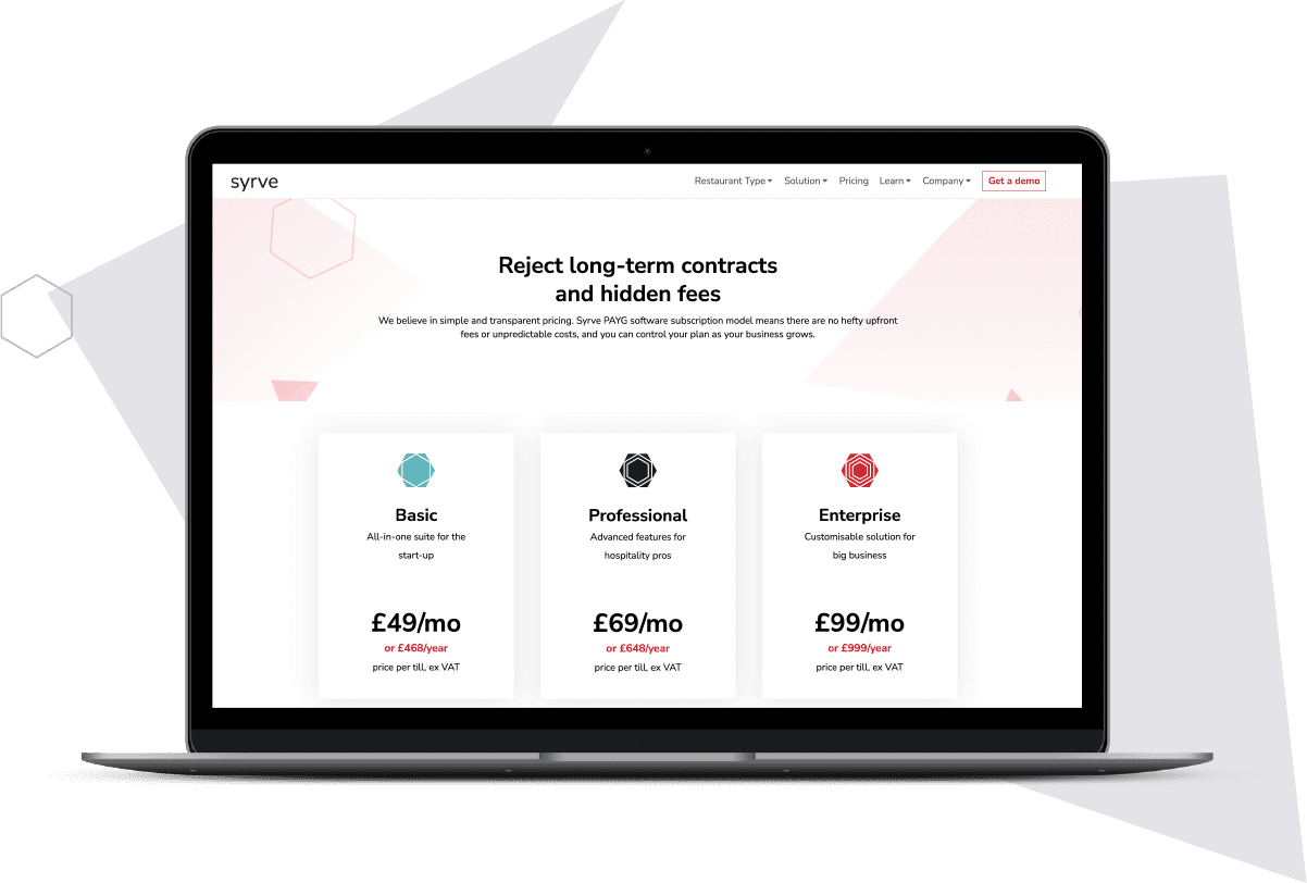 Syrve - Pricing Page - Laptop image - V2